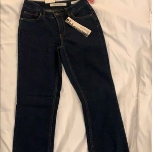 Straight leg jeans